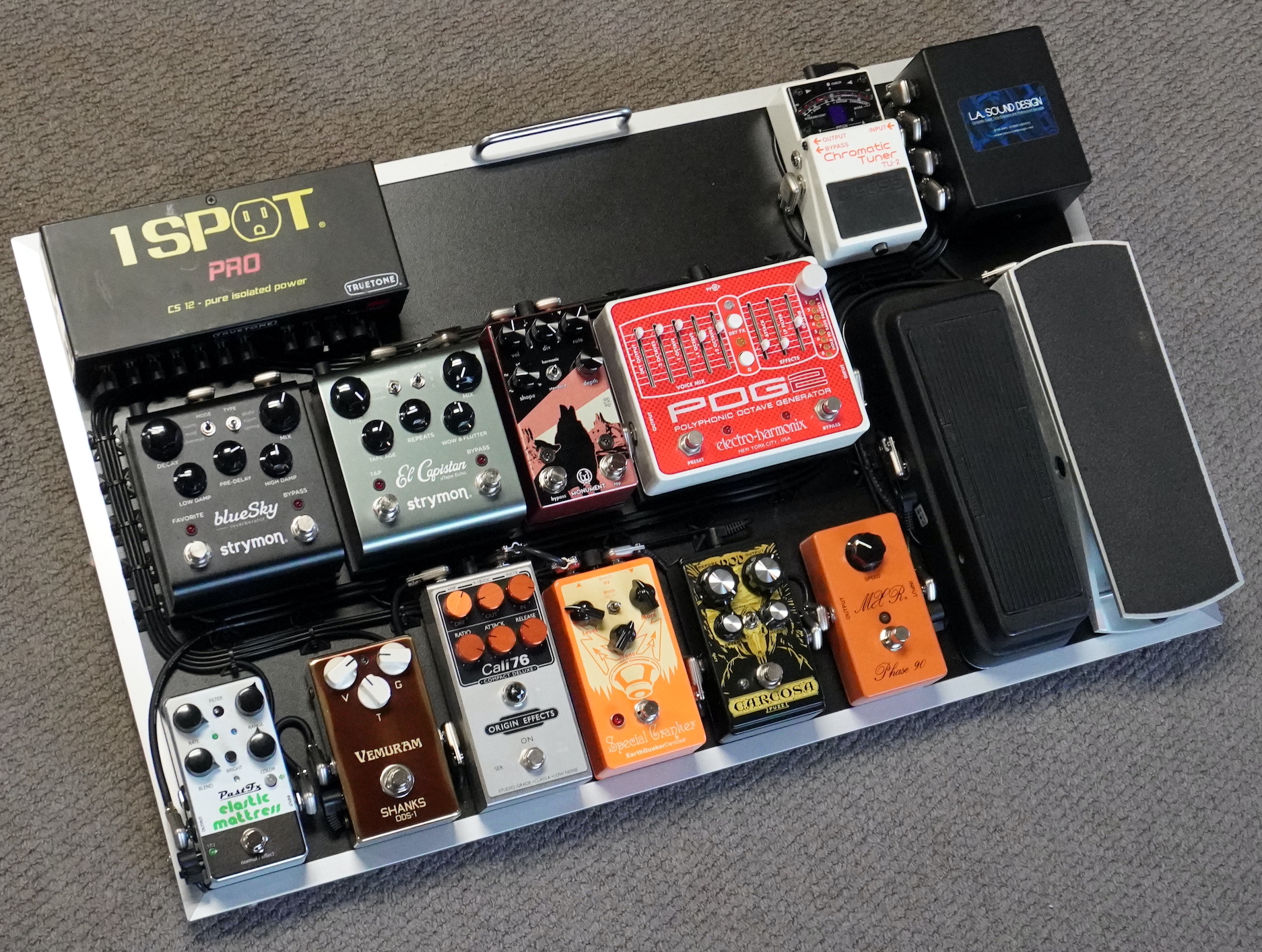 Here is a Steve Lukather inspired board finished this week for a