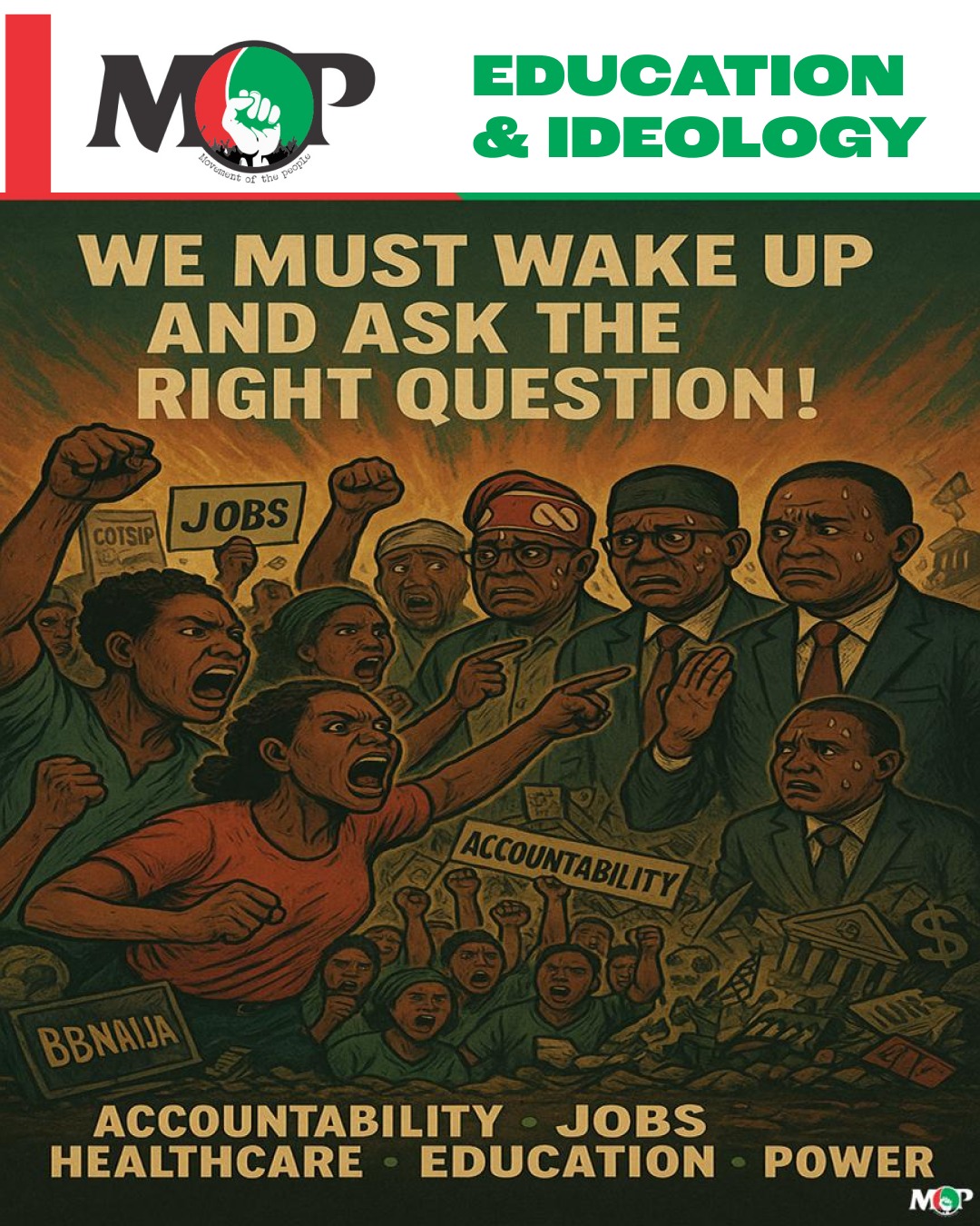 Movement - *MOP Ideology* Unity is the only way to take the knees off ...