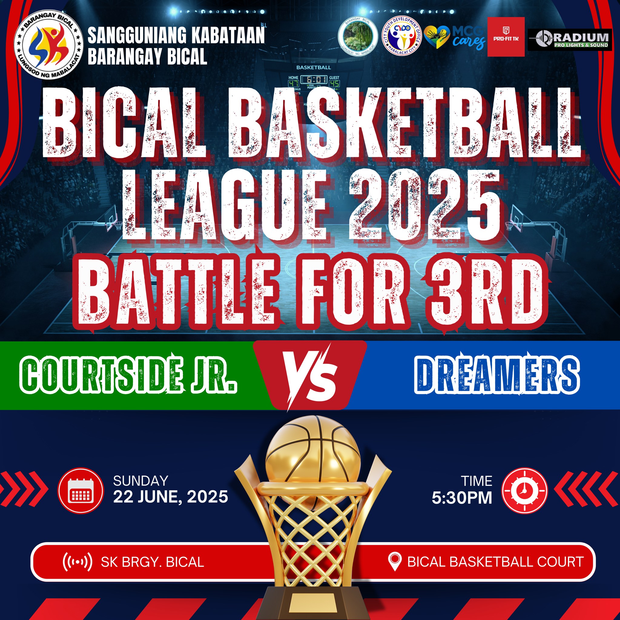 BICAL BASKETBALL... - Sangguniang Kabataan of Barangay Bical | Facebook