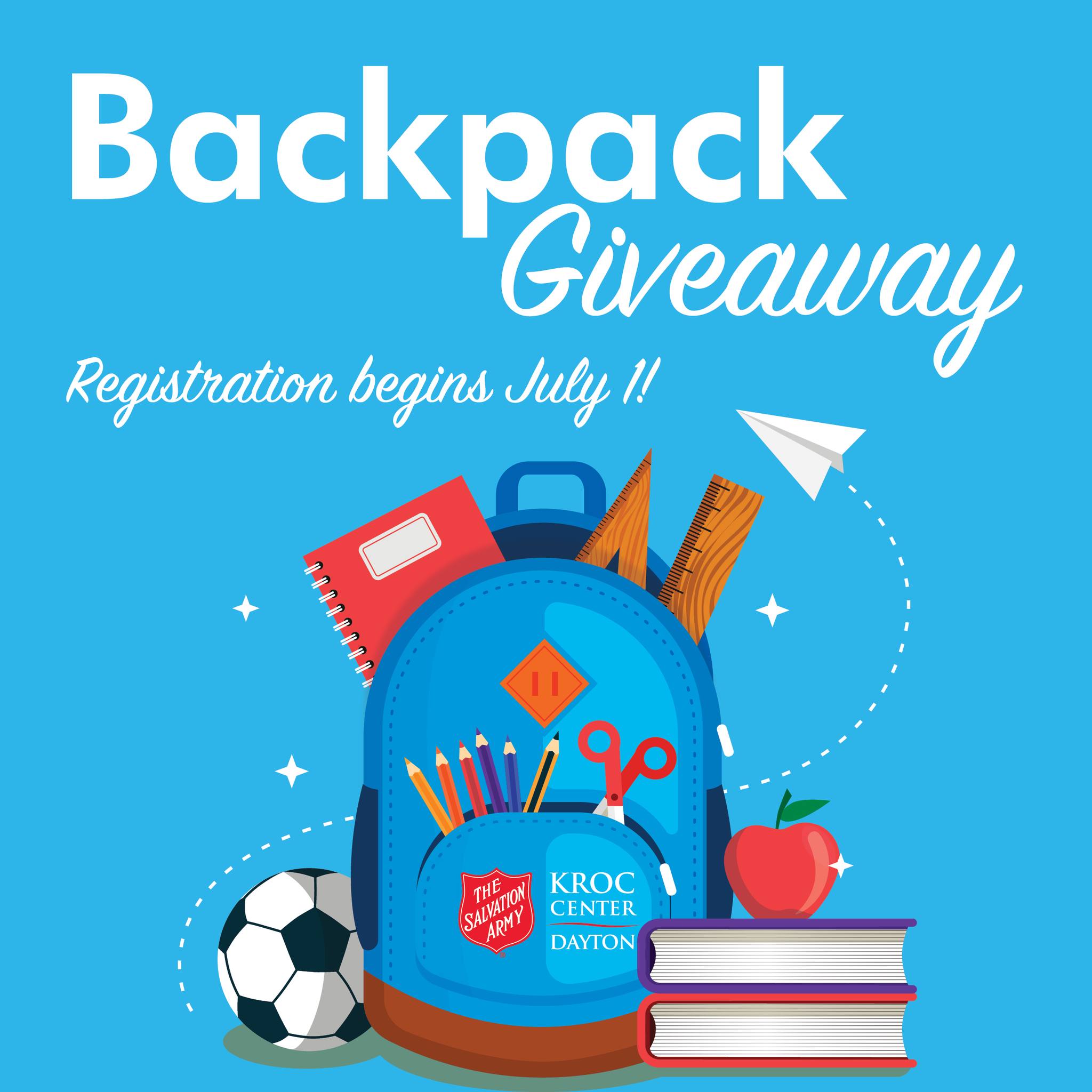 The Salvation - 🎒 Backpack Giveaway Registration Opens July 1, 2025, at ...