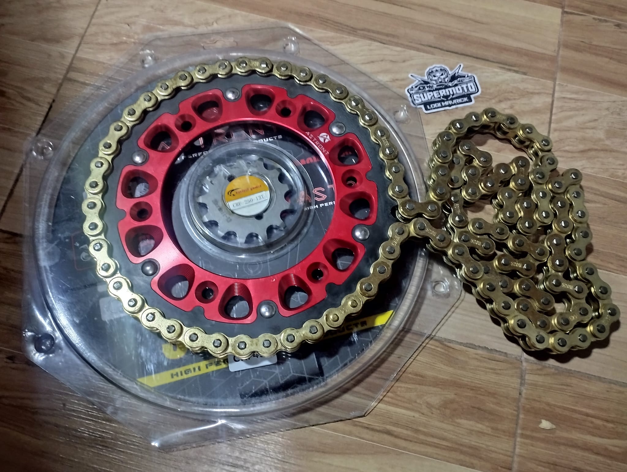 Crf250/300 sprocket highspeed 13-43 (520) price 4200 Goldchain Non