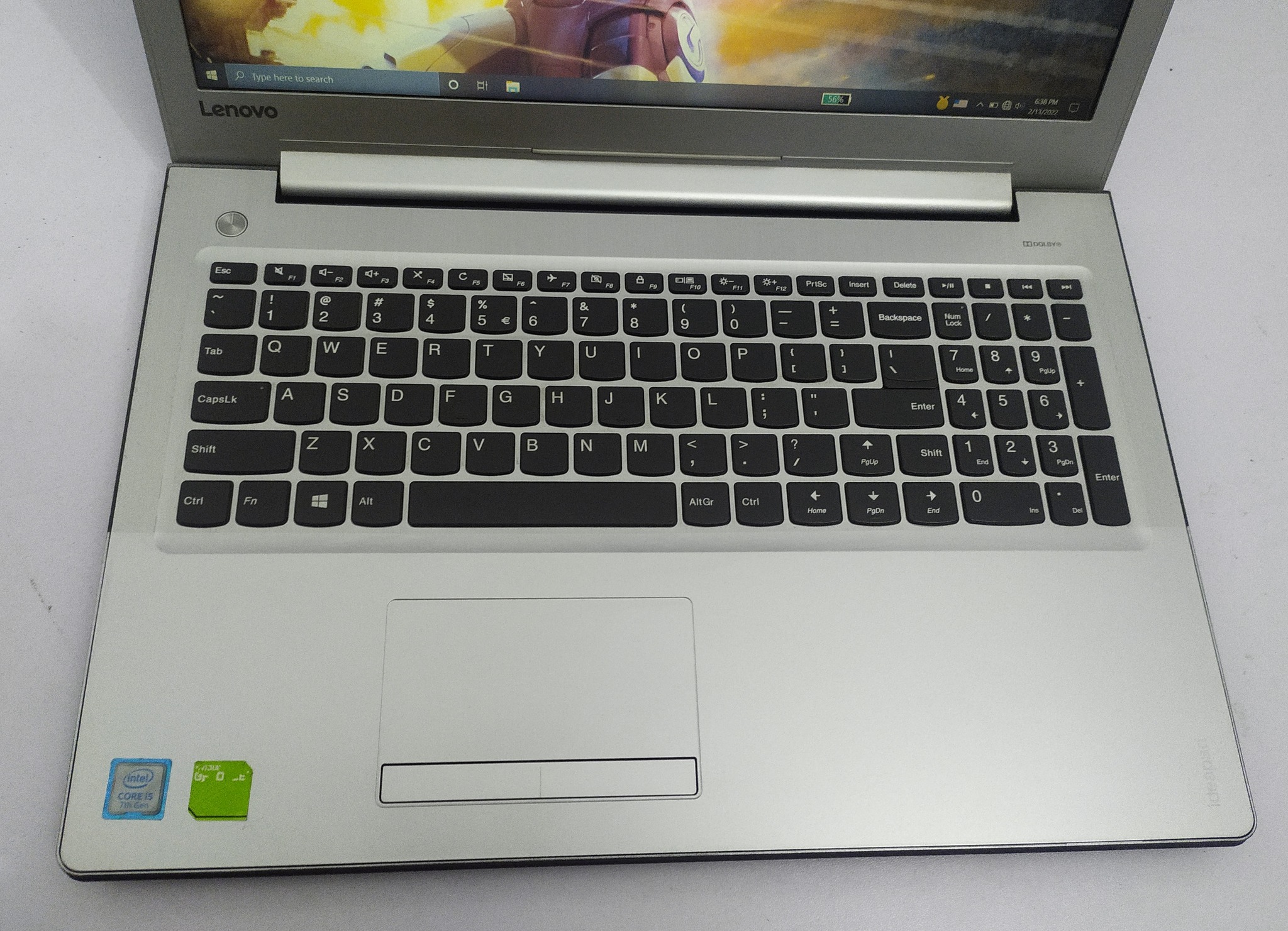 Lenovo ideapad 310-15ikb with extra Nvidia Geforce graphic card 