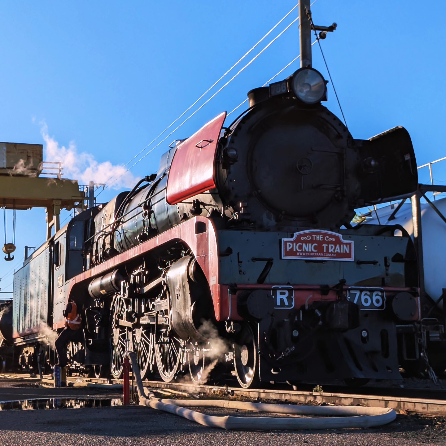 The Picnic - R766 Is Ready For This Weekend’s Canberra Steam Train ...