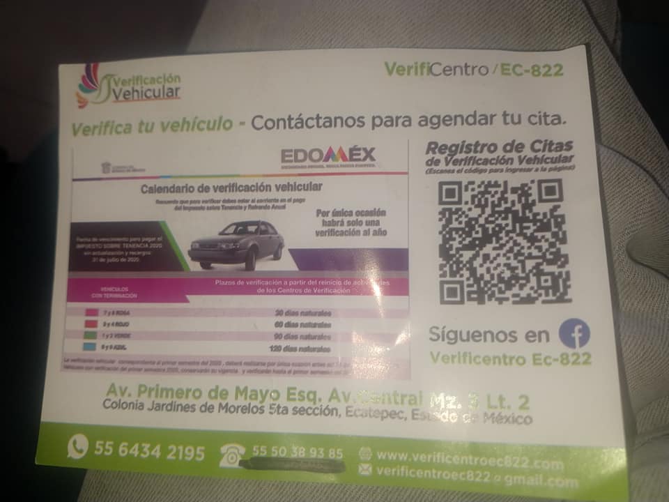 Ya estamos en servicio estamos... - Verificentro Ec-822 | Facebook