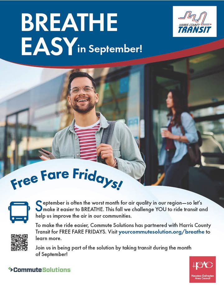 FREE Fare Fridays are here!... - Harris County Transit | Facebook