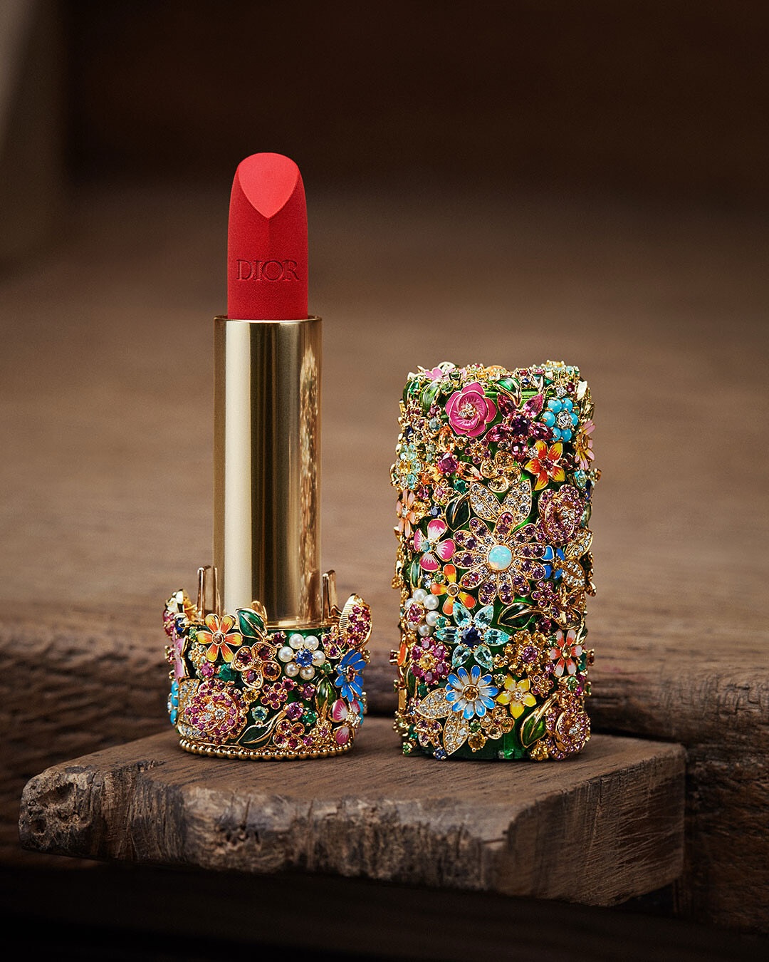 Rouge Premier, Dior's Haute Couture lipstick. Rouge Premier unites