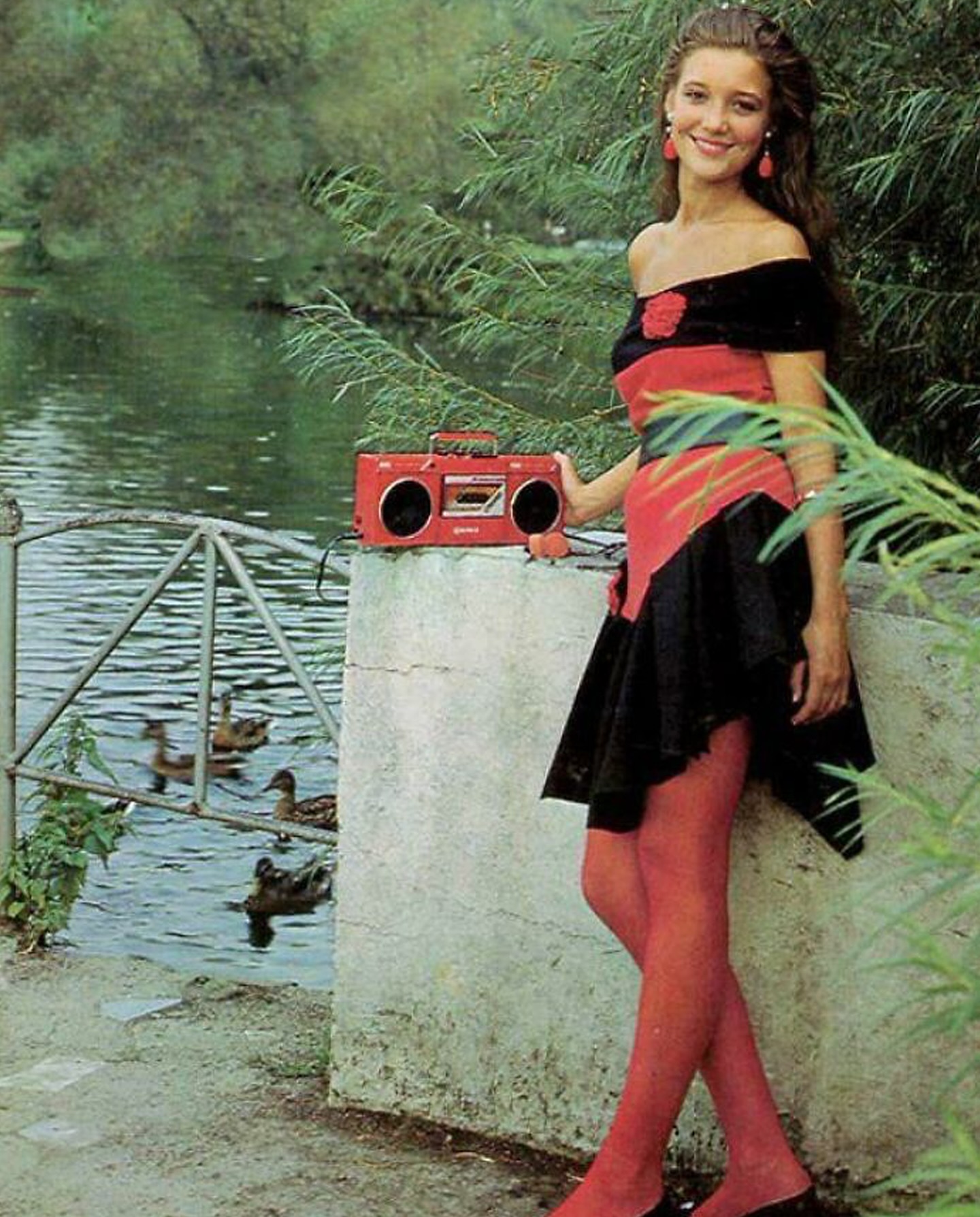 The 1980s were a decade of parachute pants, track suits, big