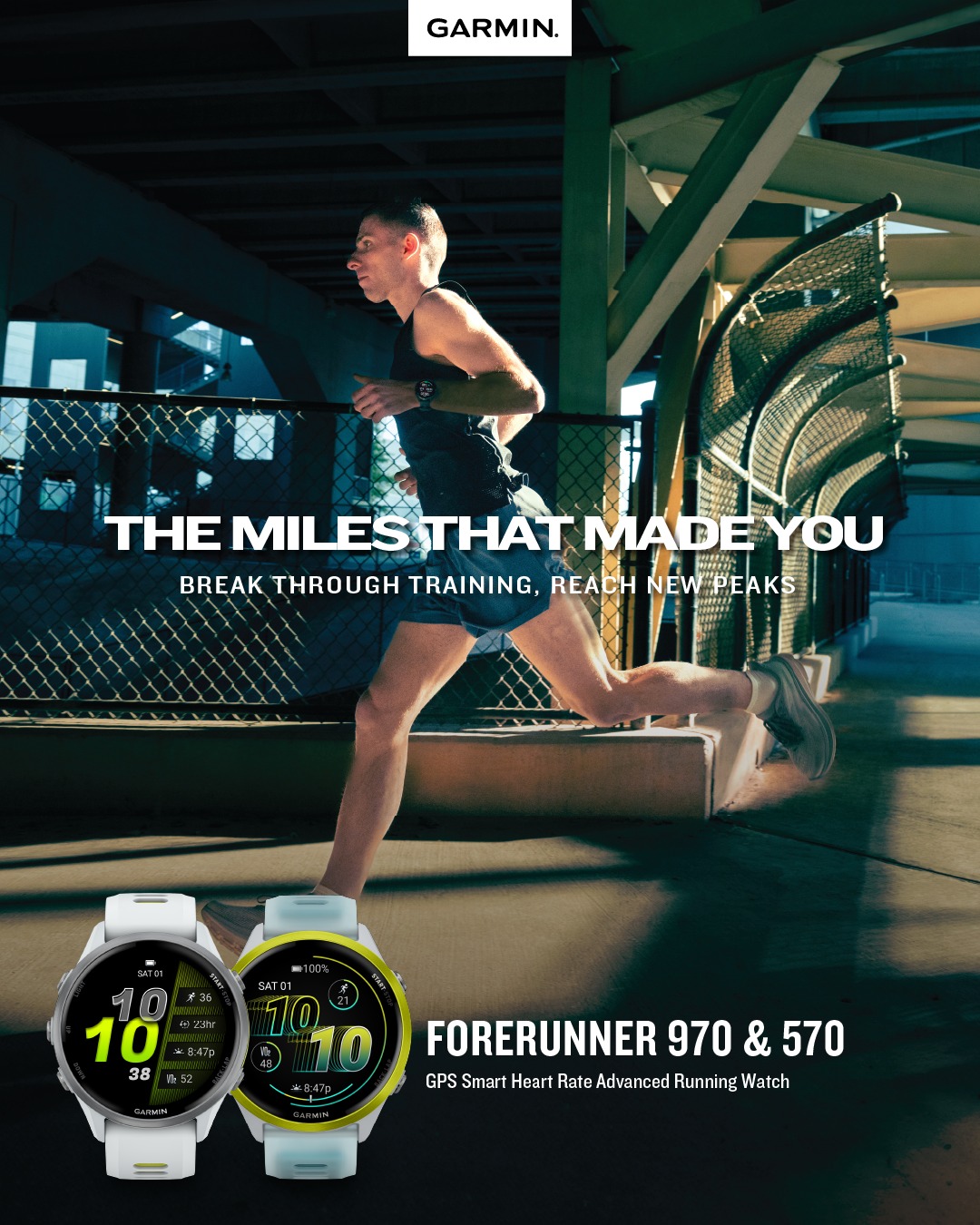 Garmin - 🚀全新 Forerunner 970 & 570 智能跑錶系列強勢登場🚀 Forerunner 970旗艦款配備鈦金屬錶圈 ...