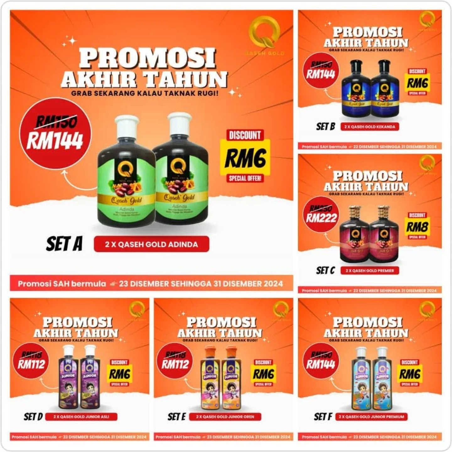 QASEH GOLD Junior BANGI | Kajang