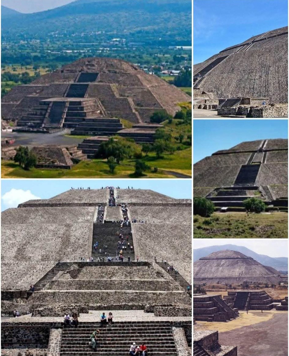 Kabyoshree - 📌The Pyramid of the Sun, located in Teotihuacan, Mexico ...