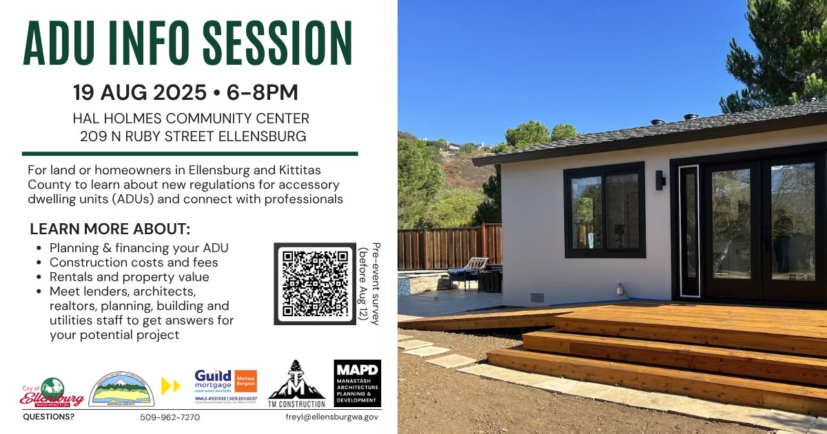 City - Accessory Dwelling Unit Information Session August 19th ...