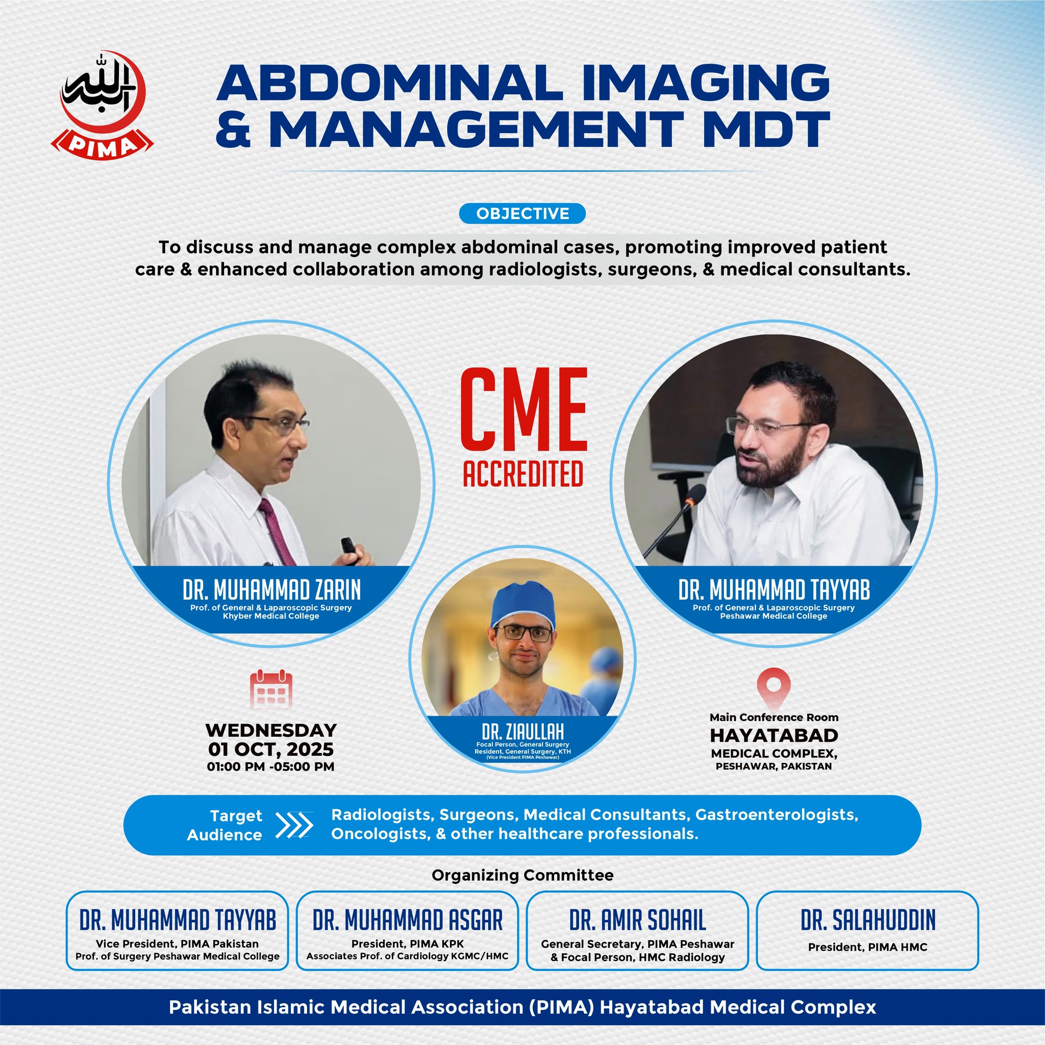 PIMA - Abdominal Imaging and Management MDT - Date: October 1, 2025 ...