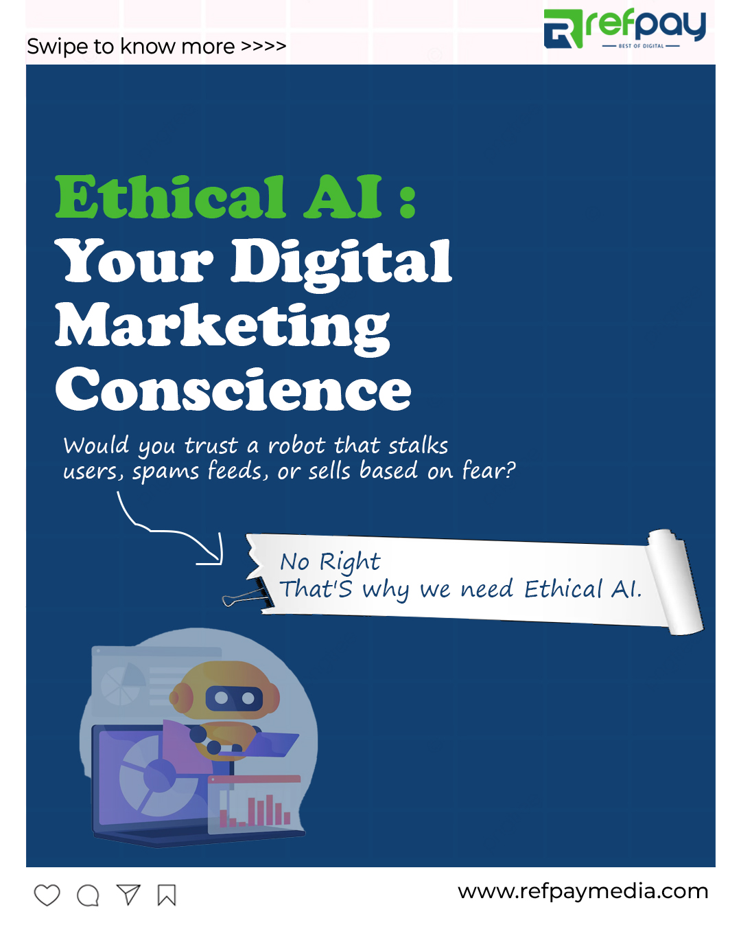 Refpay Media - Your AI can be smart and kind. Ethical AI... | Facebook