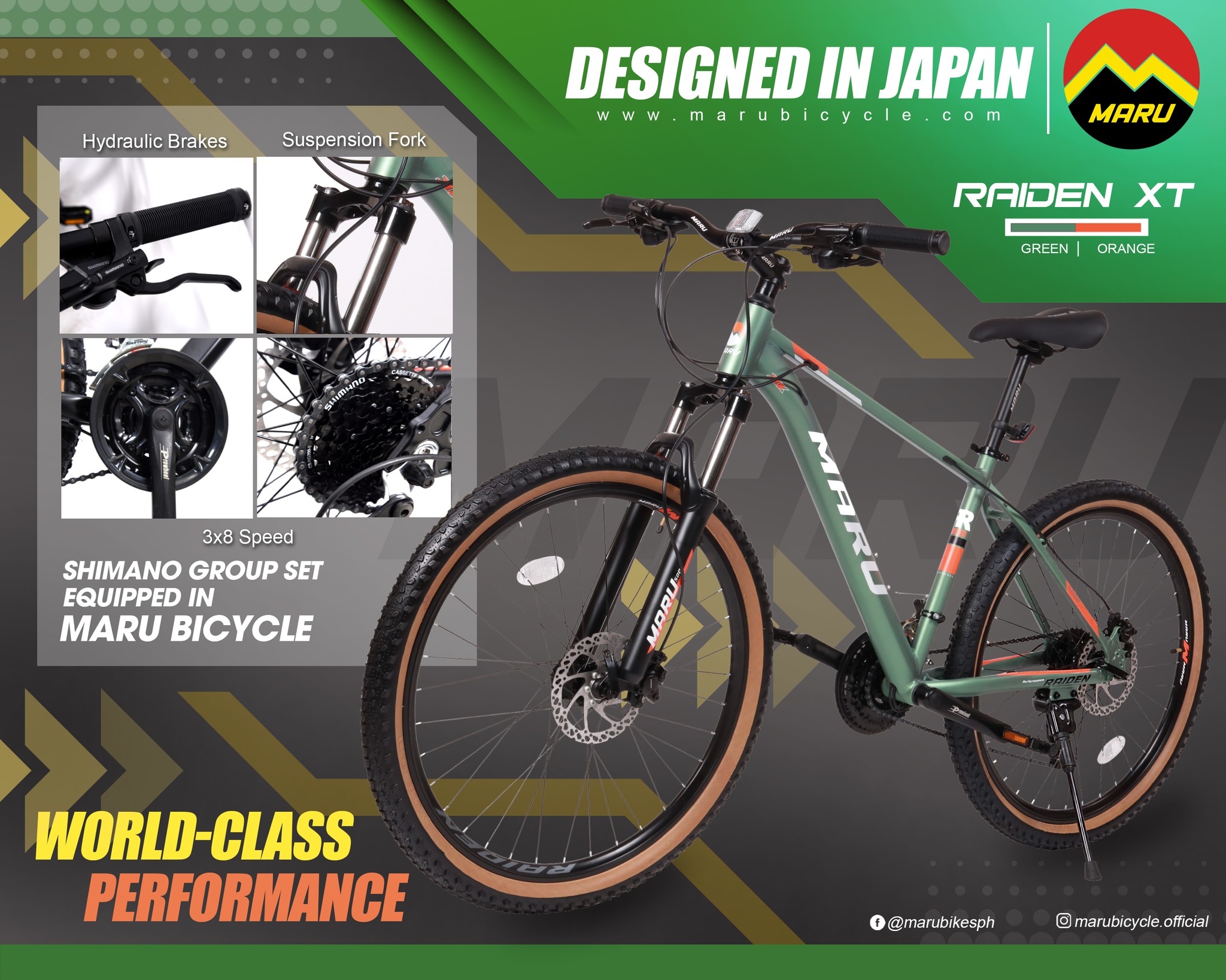 Maru - Get groovy 🕺 with our new summer bike upgrades with Maru Raiden ...