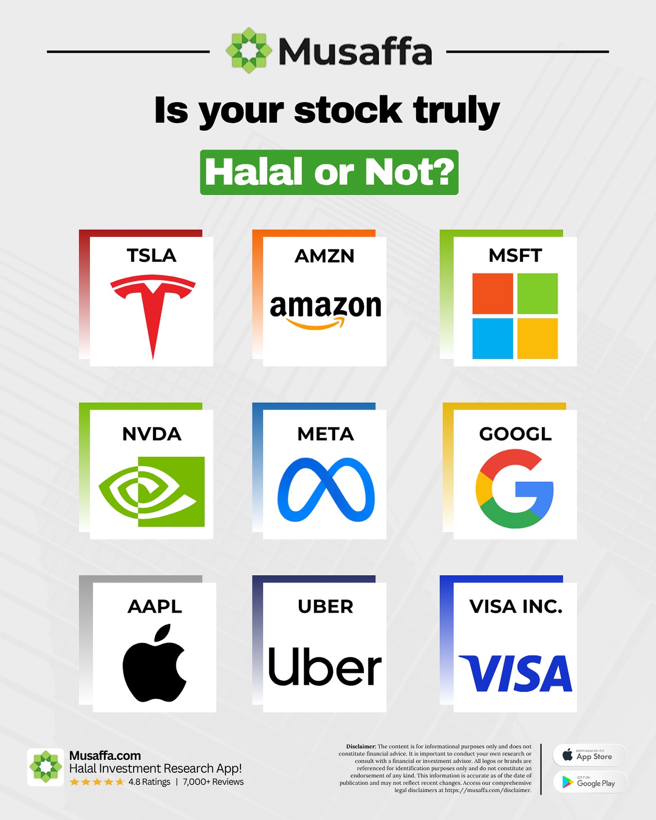 Musaffa - Is your portfolio truly halal?🤔 You might recognize these ...