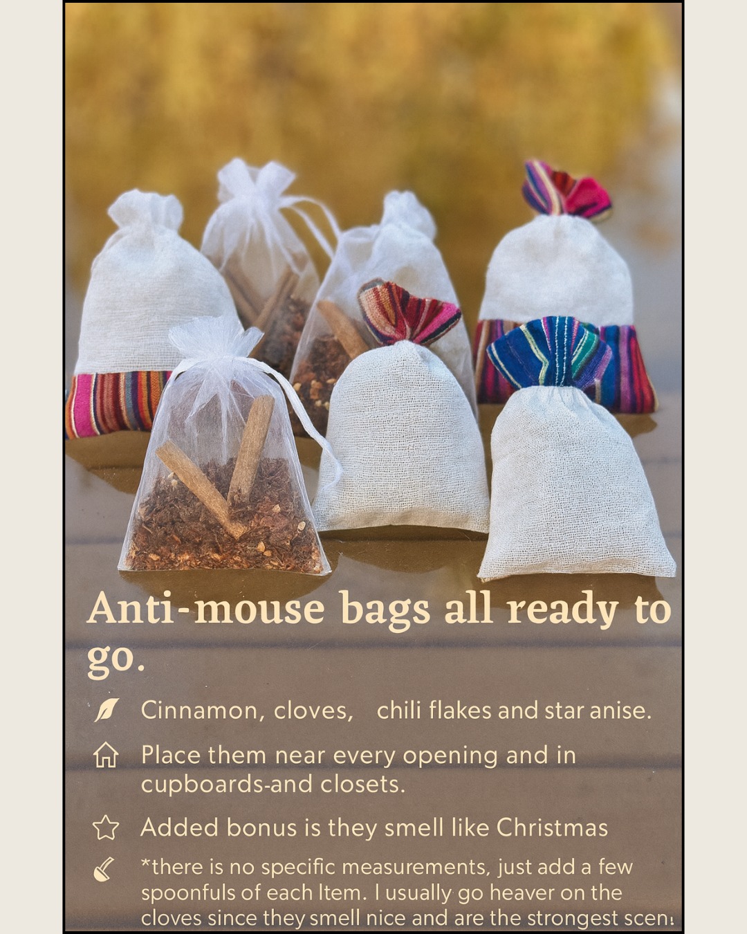 Anti-mouse bags ready to use... - Easy Tasty Recipes | Facebook