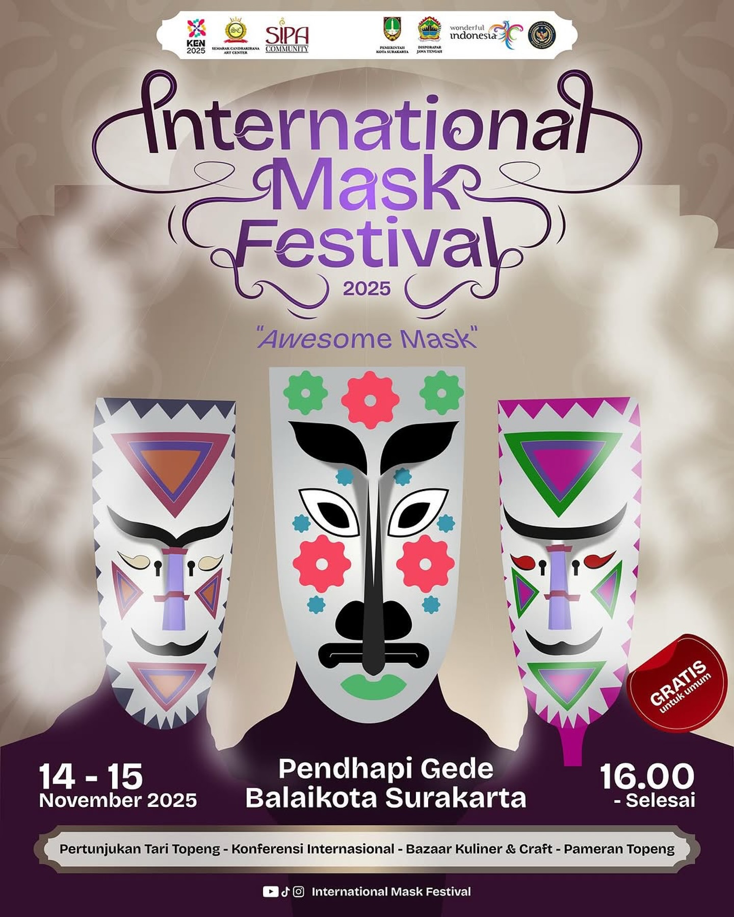 Agenda - International Mask Festival (IMF) 2025 proudly presents the ...