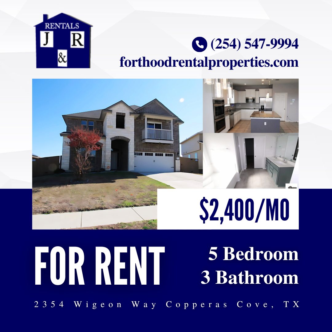 JR Rentals And Property Management | Copperas Cove TX