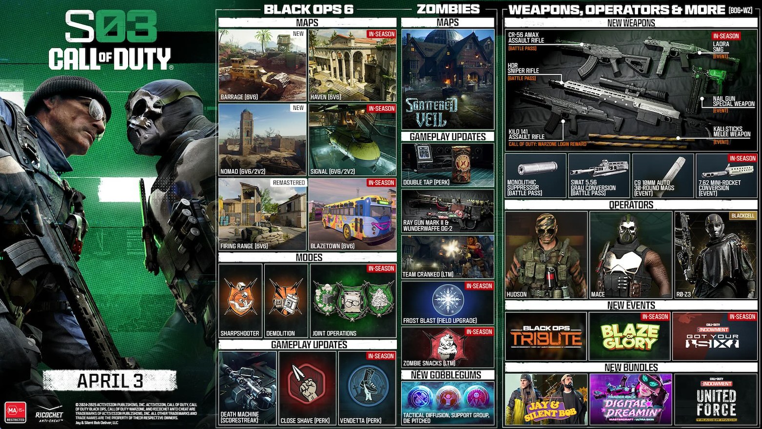 PinoyTechSaga - Key details for Call of Duty: Black Ops 6... | Facebook