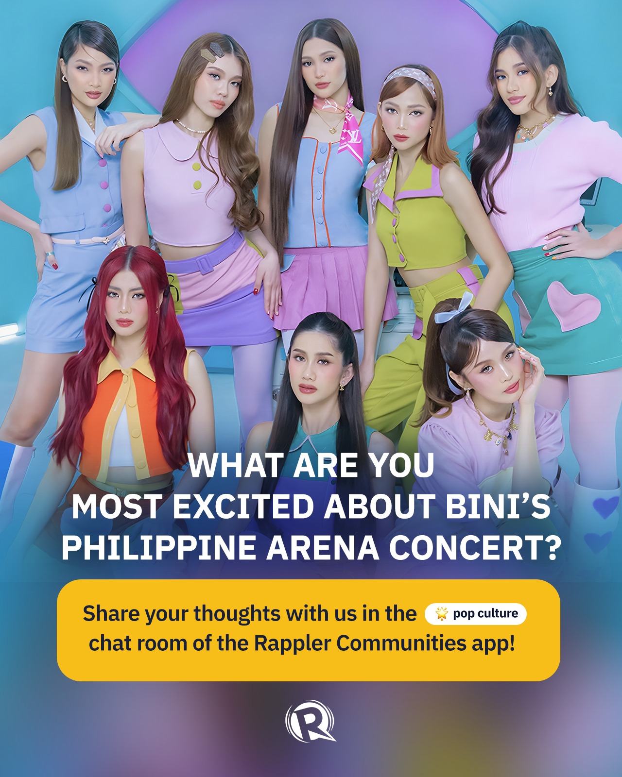 Rappler - THIS IS IT, BLOOMS 🌸 P-pop girl group BINI...