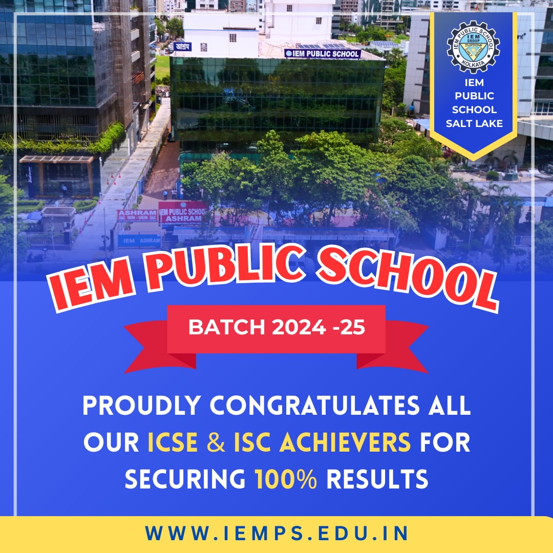IEM - 🎯 100% Success in ICSE & ISC 2025! 🎉 We are thrilled to announce ...