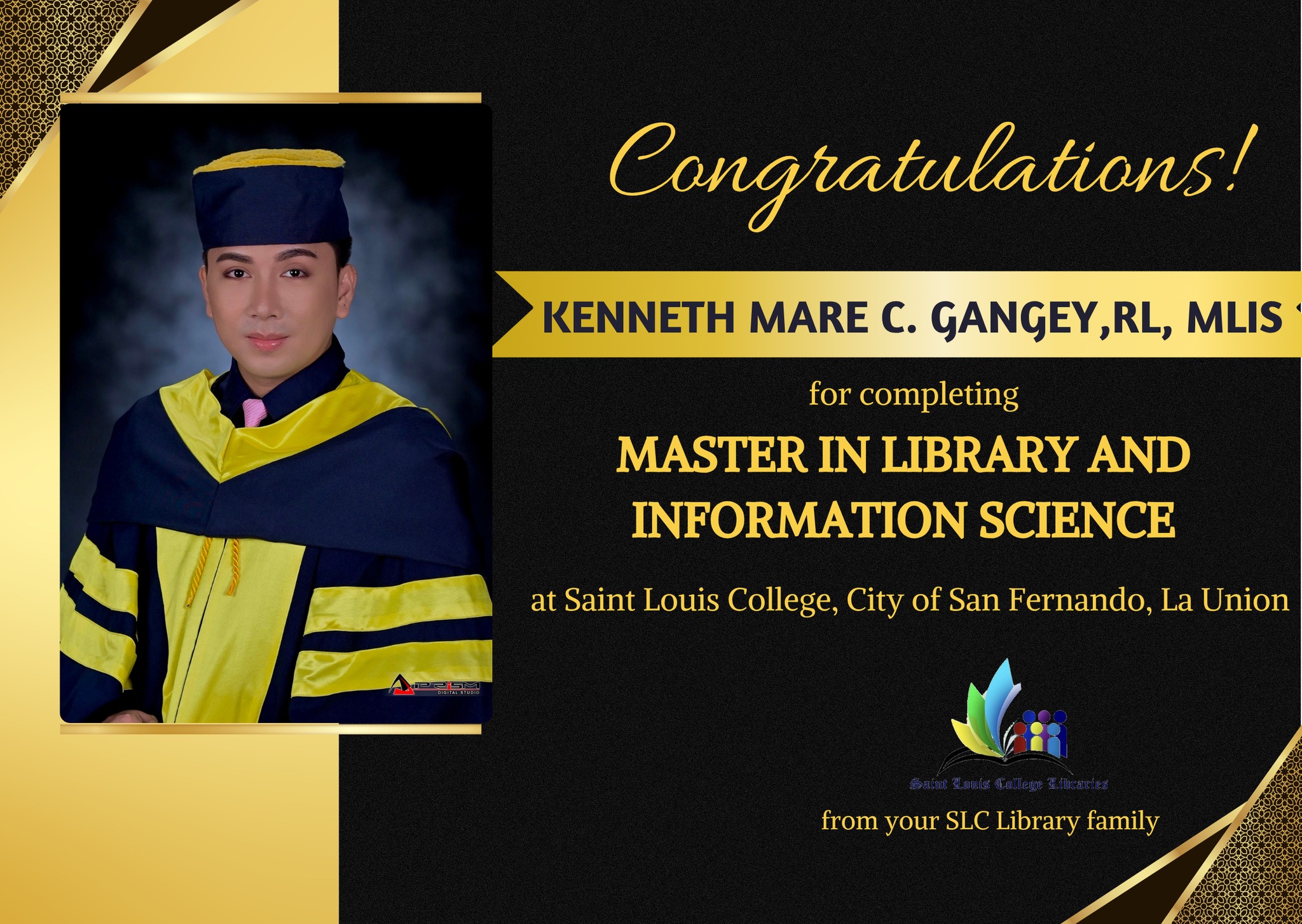 🎓 Huge congratulations to... - Saint Louis College Libraries | Facebook