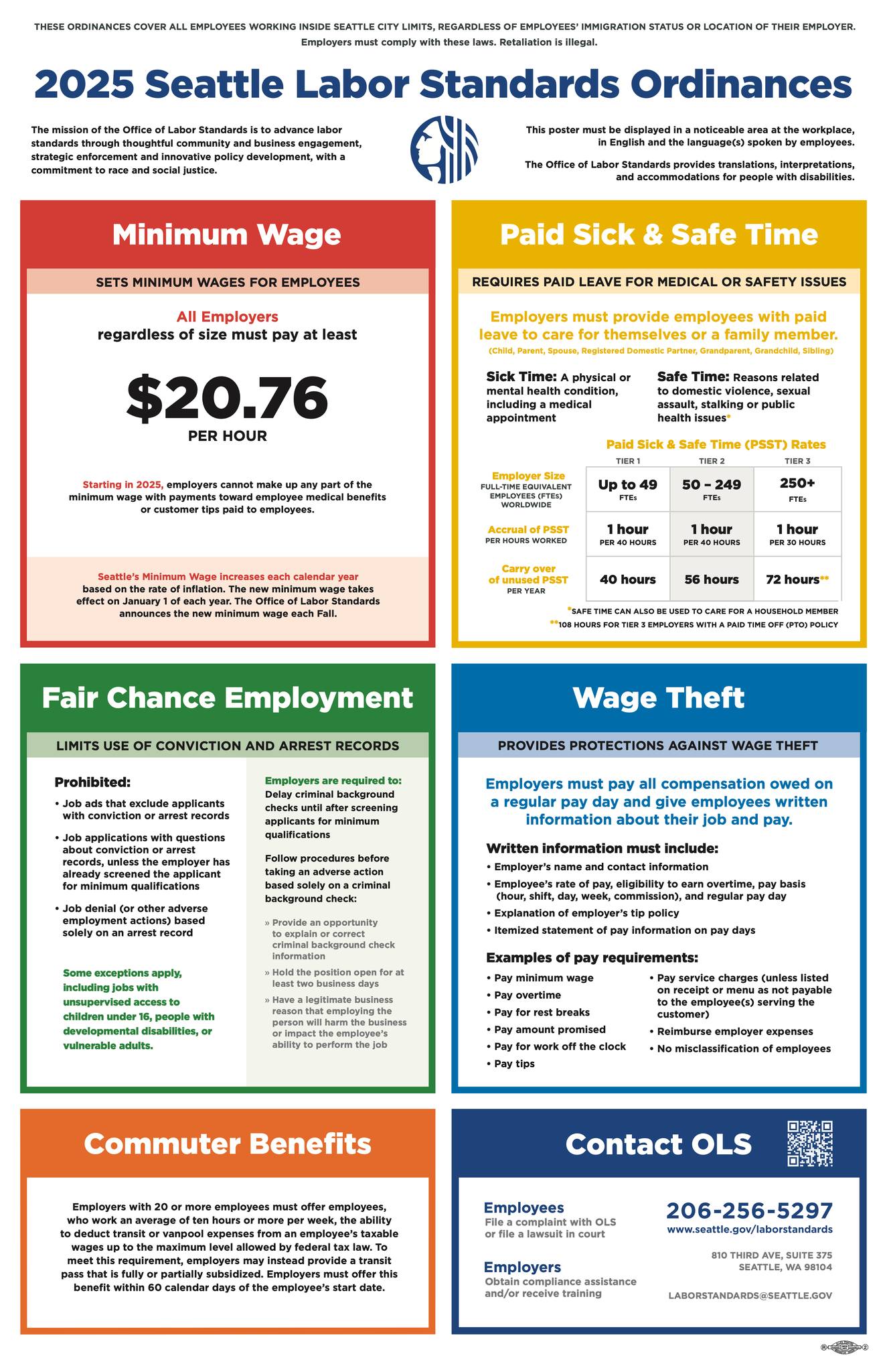 Ethnic - Seattle’s labor laws protect all workers, and the 2025 ...