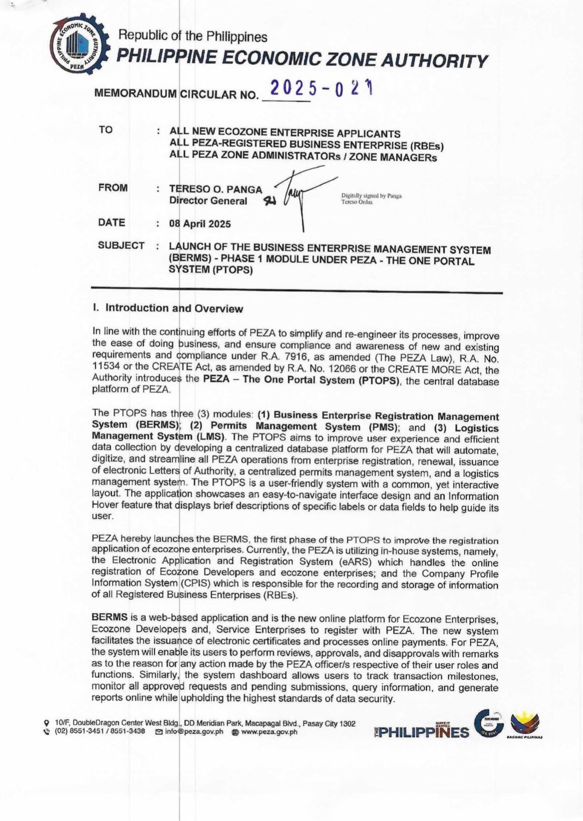 PEZA... - Perez & Sardoncillo, Certified Public Accountants | Facebook