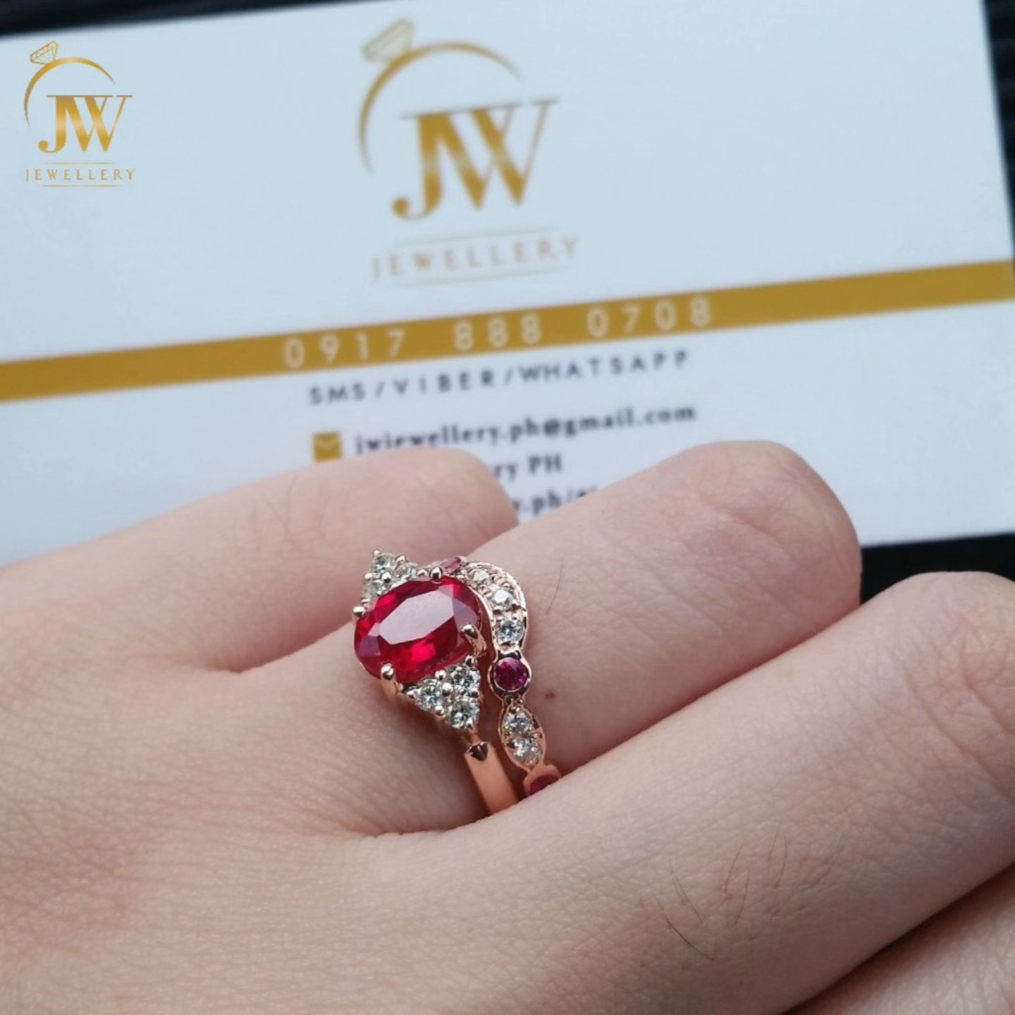 JW Jewellery PH - The fiery red of ruby, a symbol of love... | Facebook