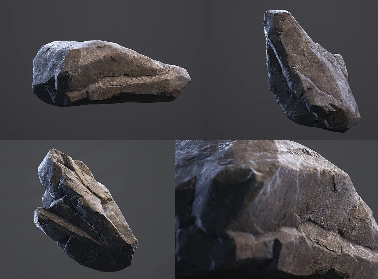 CGTips - Free low poly rocks #2 by AndrewAlexArt... | Facebook