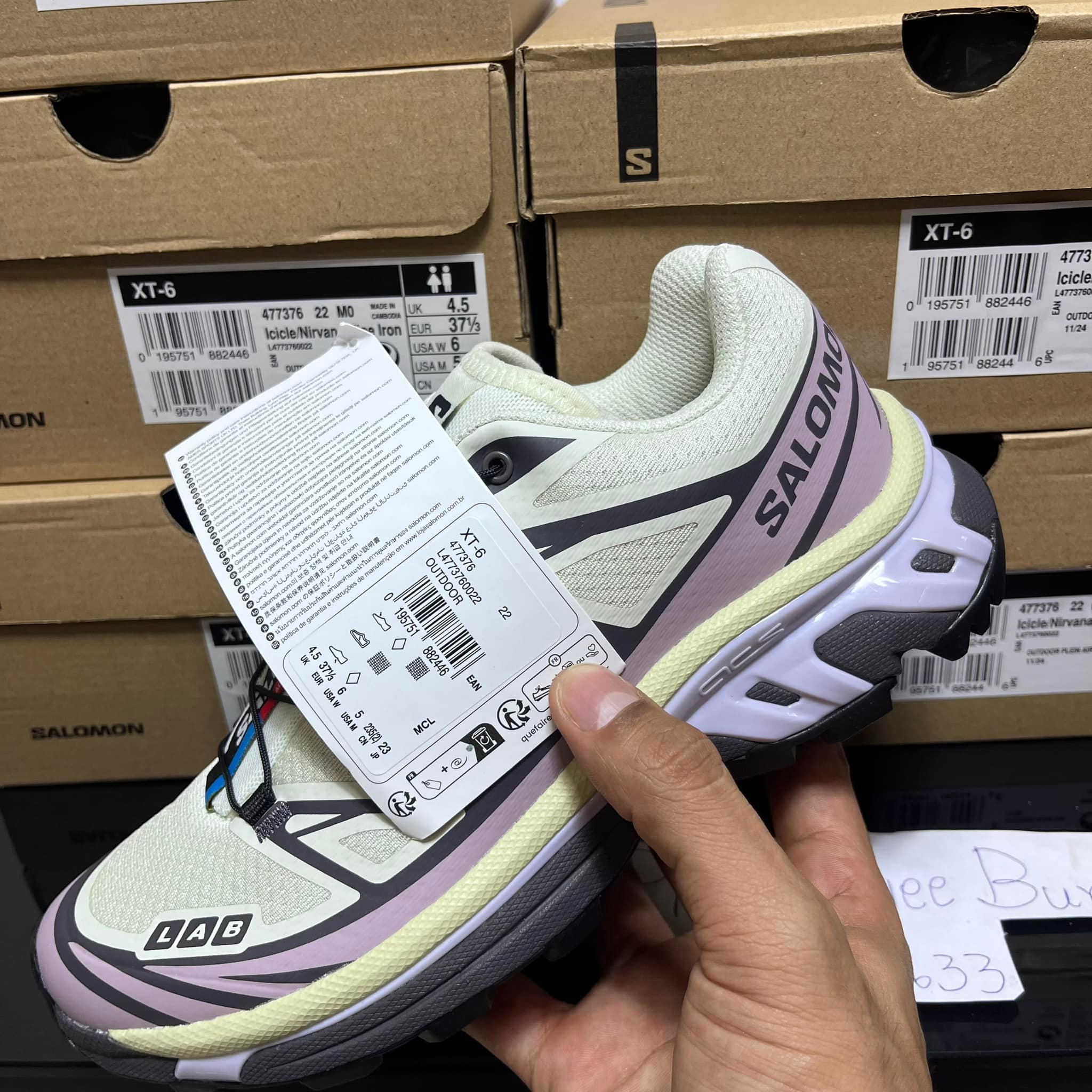 Salomon XT-6 Icicle Nirvana Nine Iron มือหนึ่งอุปกรณ์ครบกล่อง ใหม่ 