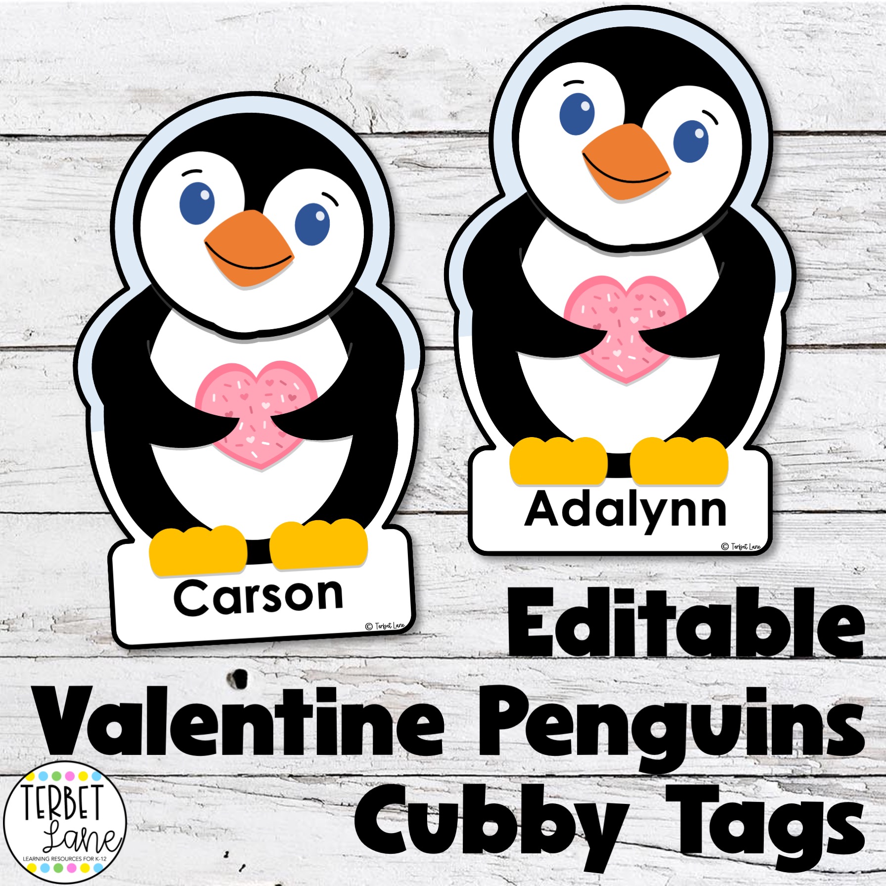 Terbet Lane - Editable Valentine cubby name tags are an... | Facebook