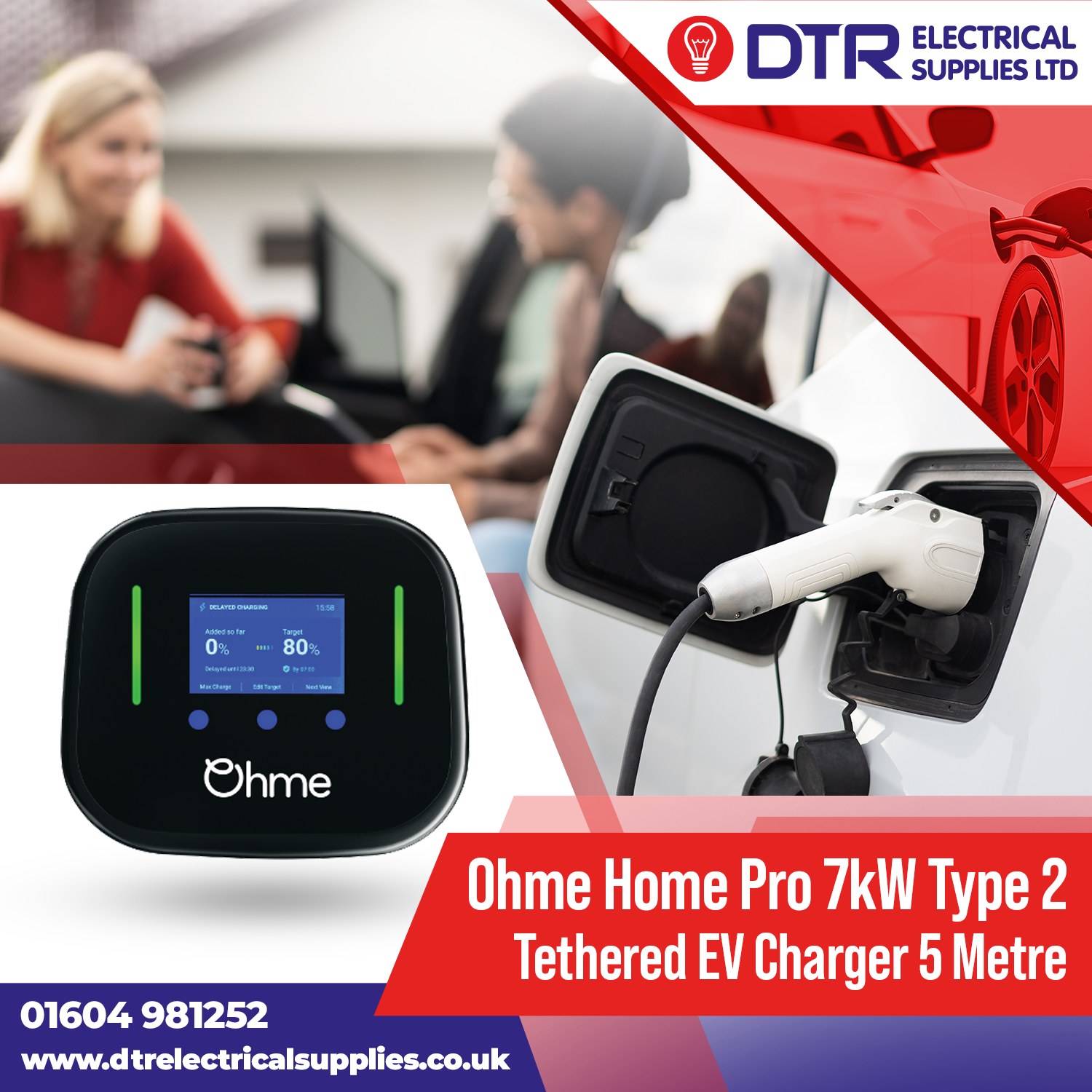 DTR Electrical Supplies Ltd - ⚡️🔌 Charge Smarter with the Ohme Home Pro ...