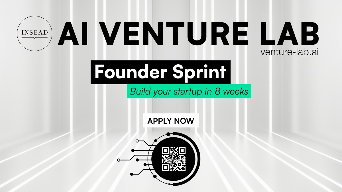INSEAD - We're thrilled to launch the INSEAD AI Venture Lab, a global ...