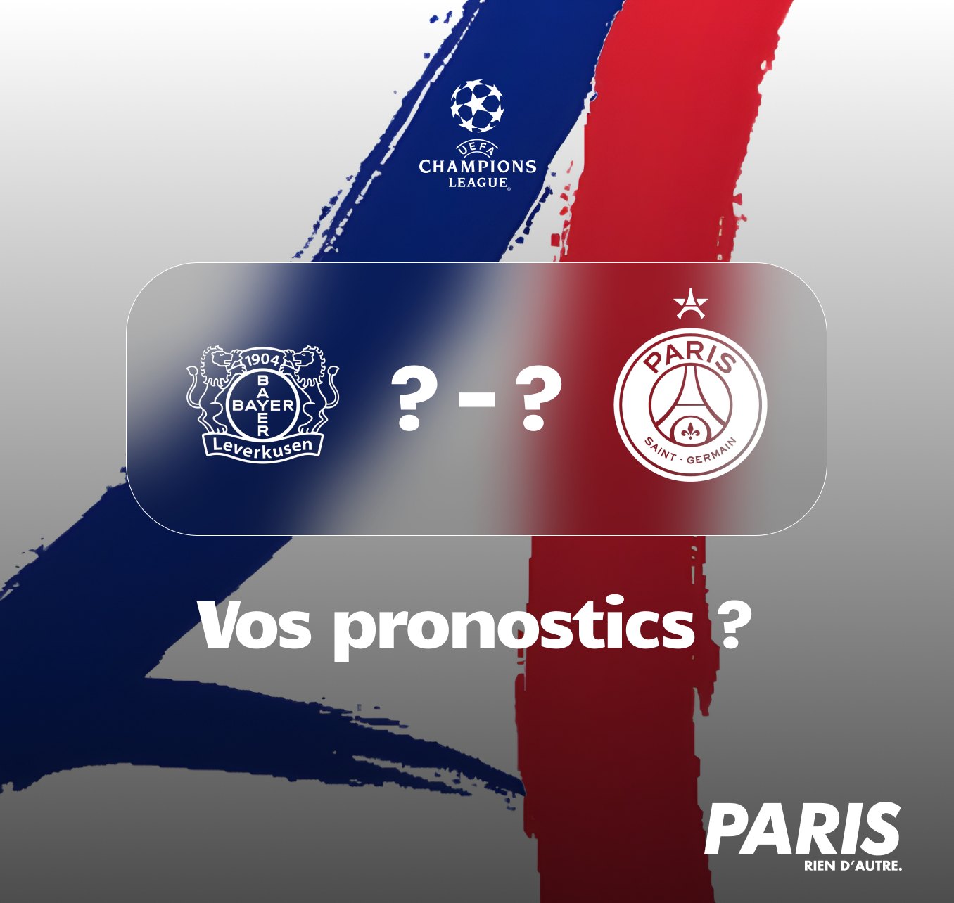 🚨 Soirée européenne en vue ! Le PSG... - PSG et rien d'autre | Facebook
