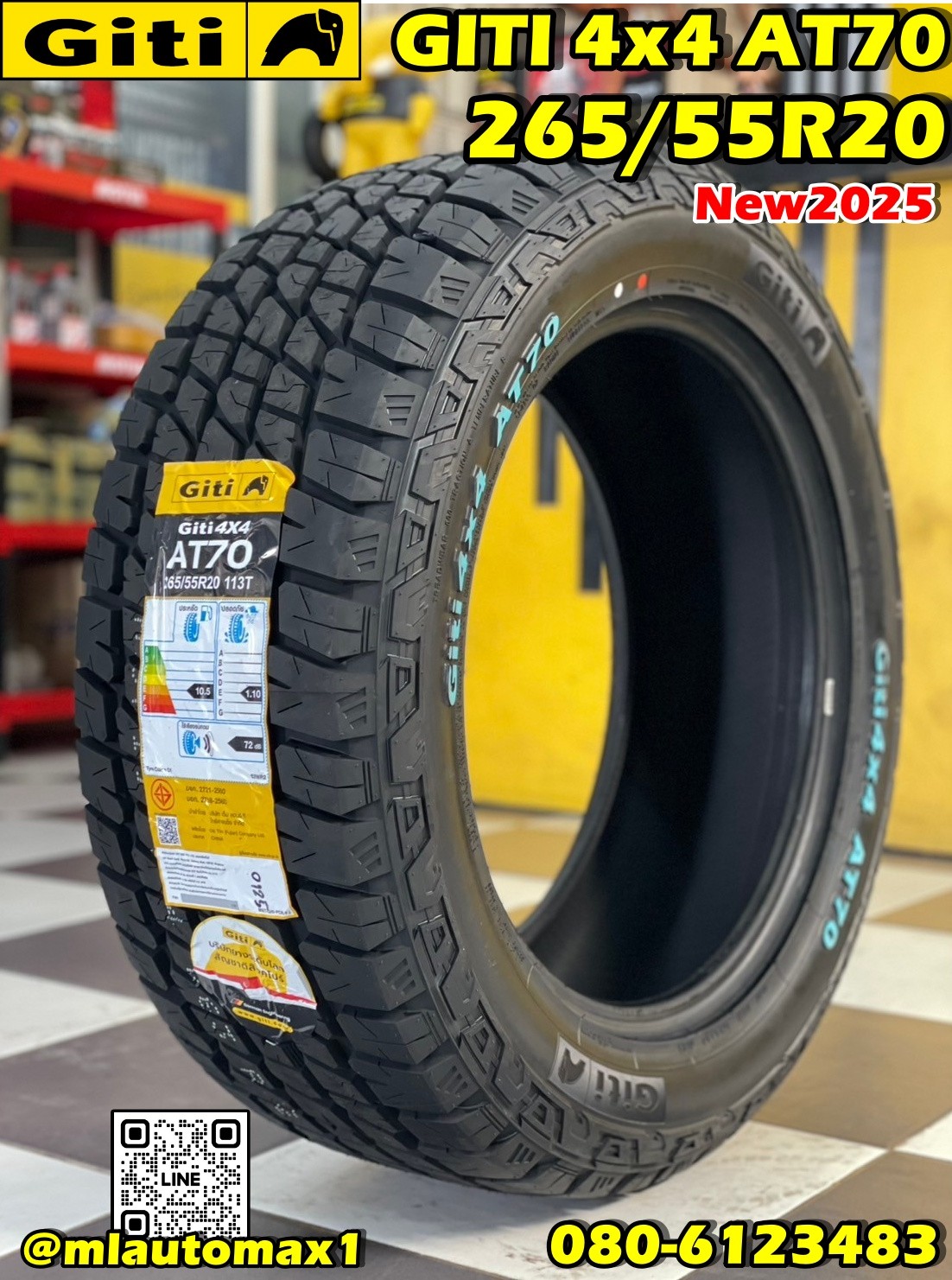 GITI 4x4 AT70... - ยางจีที Giti BY เอ็มแอลออโต้แม็กซ์ | Facebook