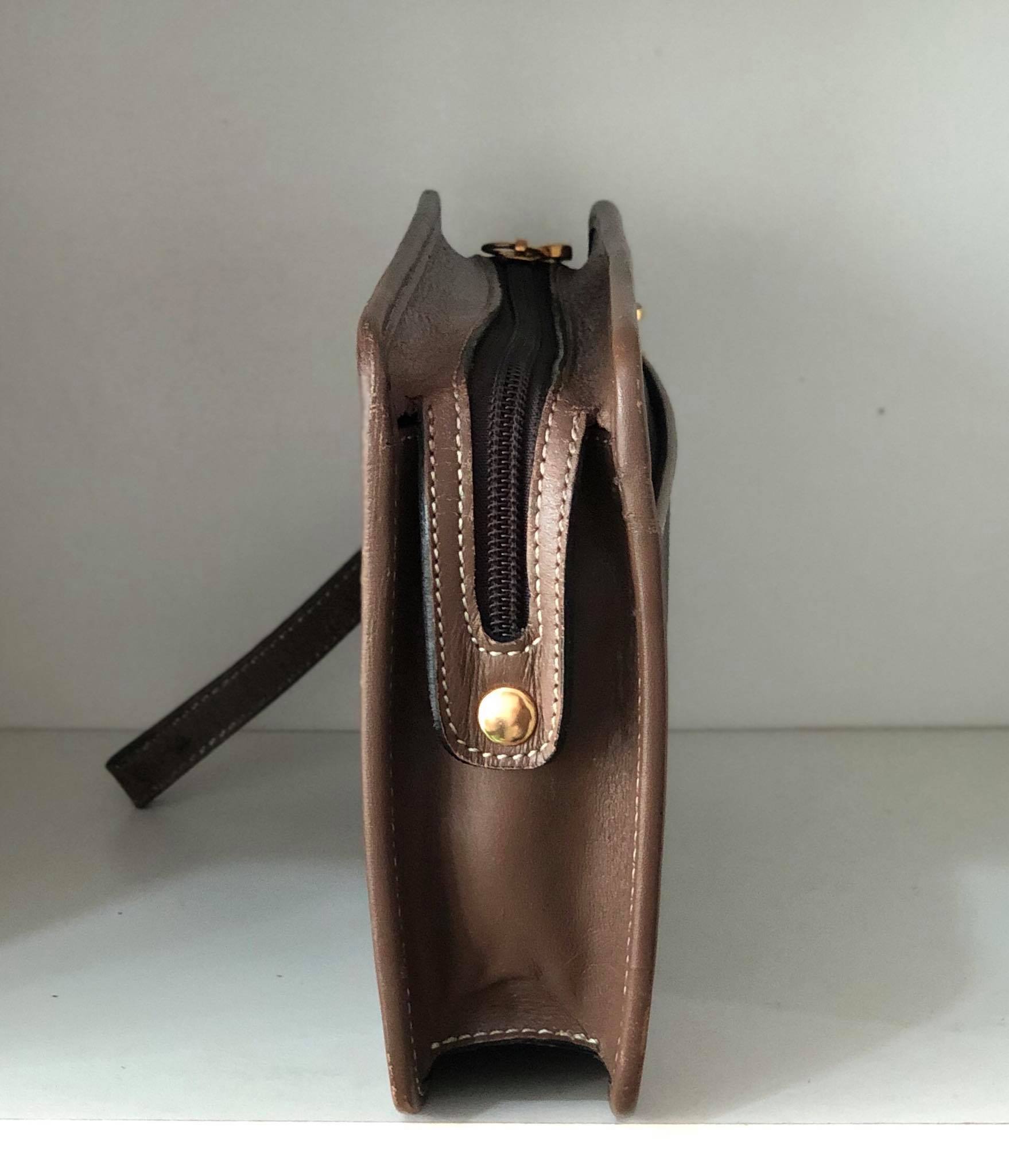 DUNHILL Clutch Bag ( Authenticity ) ( Made in Italy ) Pre-Loved 