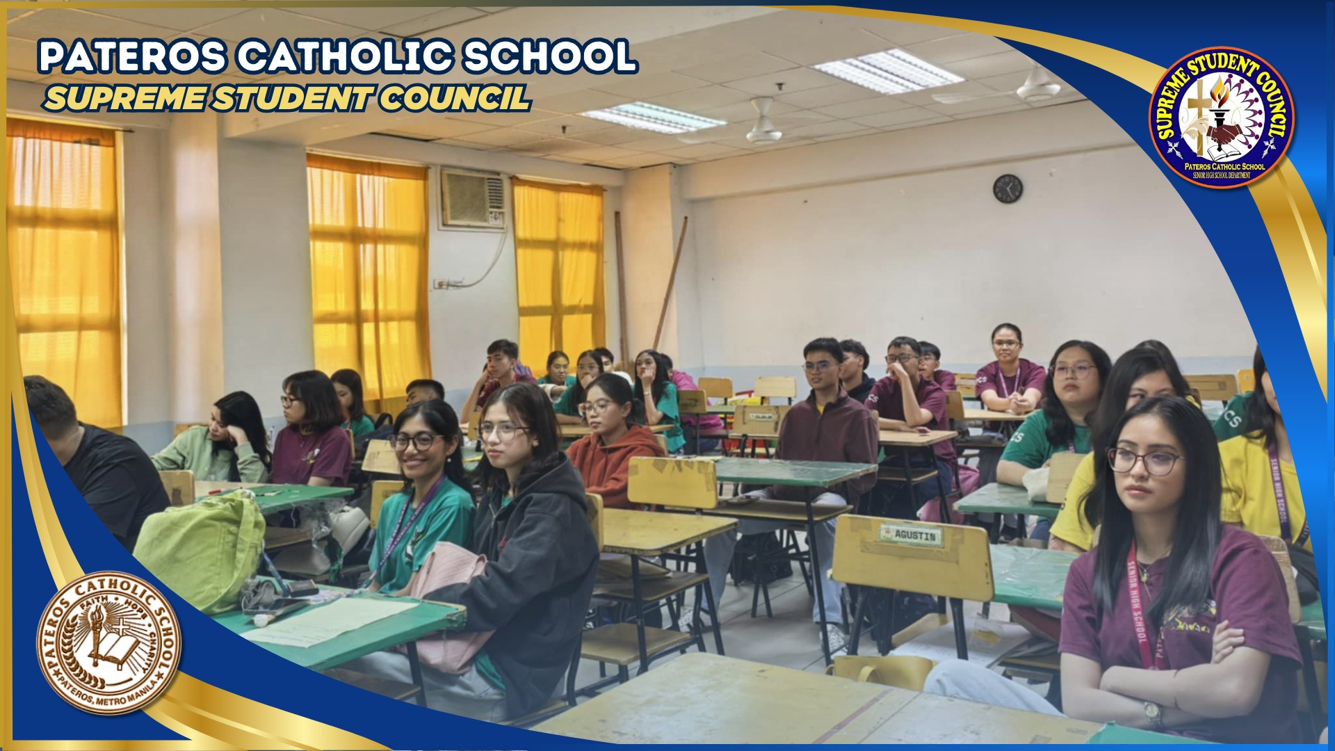 LOOK: Pateros Catholic School - Senior High School students held its ...