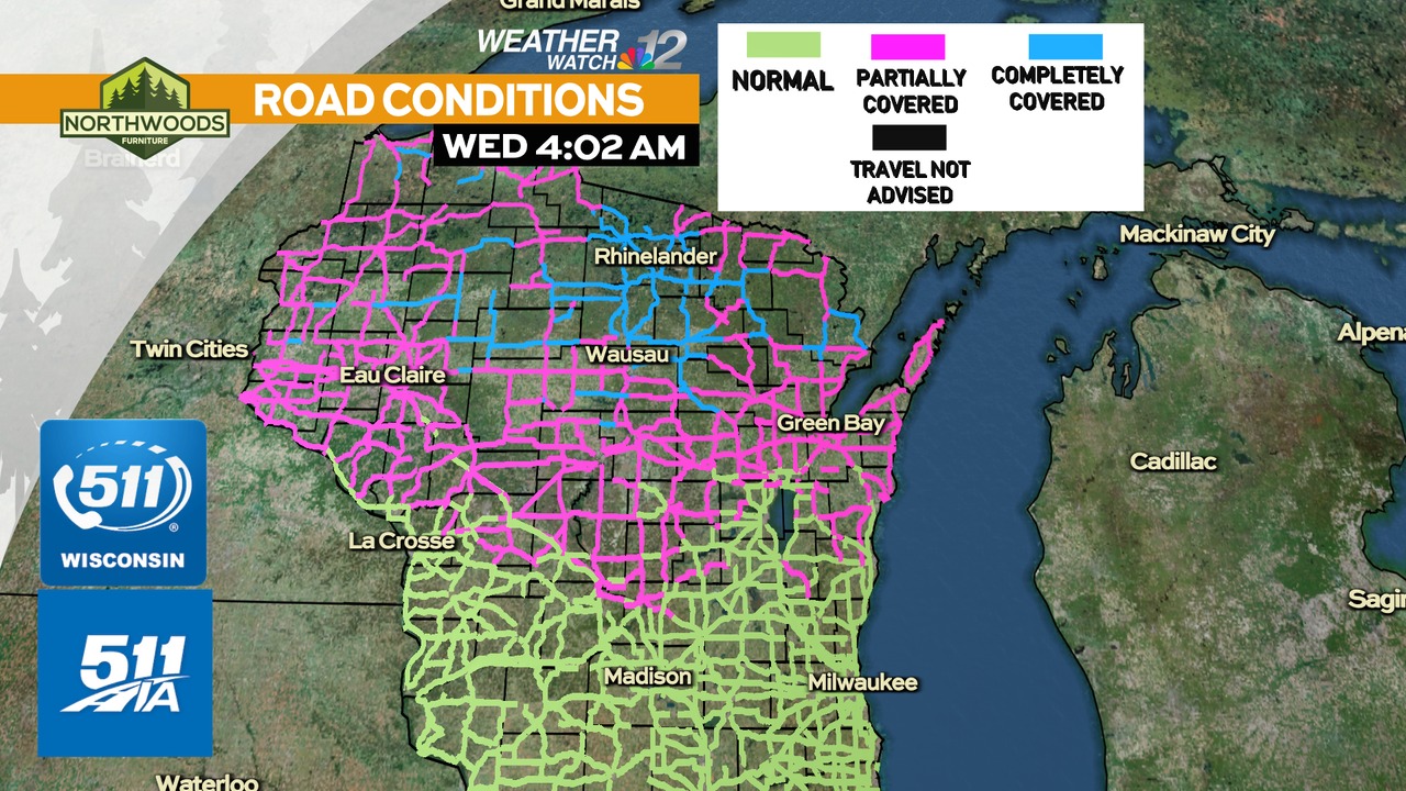 WJFW - Exercise caution as you venture out this morning. 511 Wisconsin ...