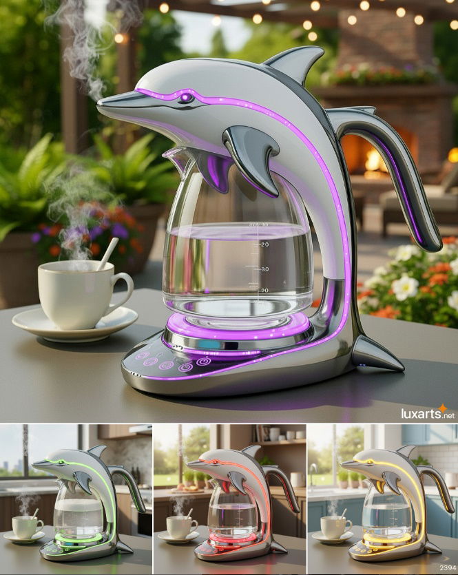 Stylishe Delfin-Wasserkocher 🐬 Reale Alternative: https://amzn.do/CBnZTM2
