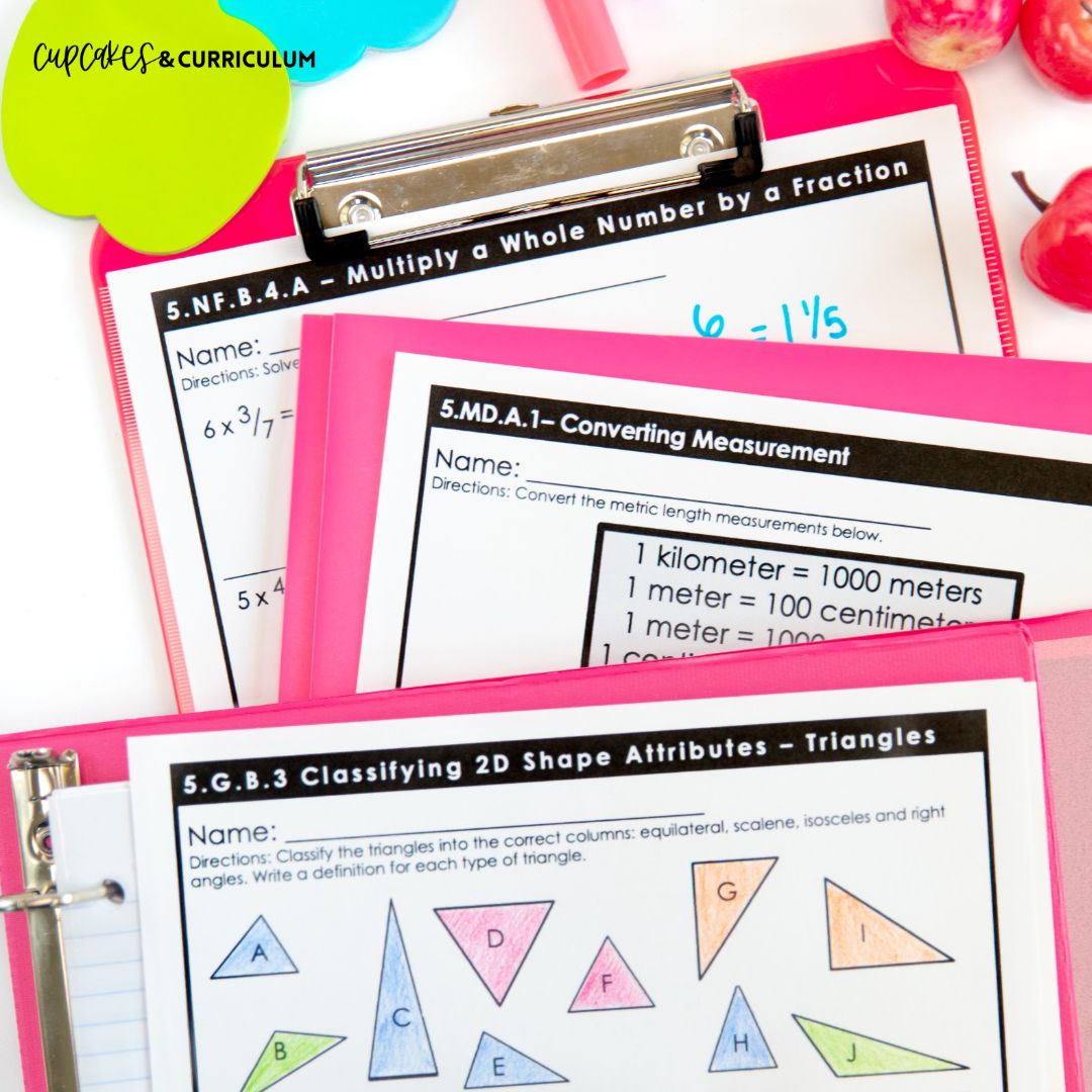 Our fifth... - Teaching Resources by Cupcakes & Curriculum