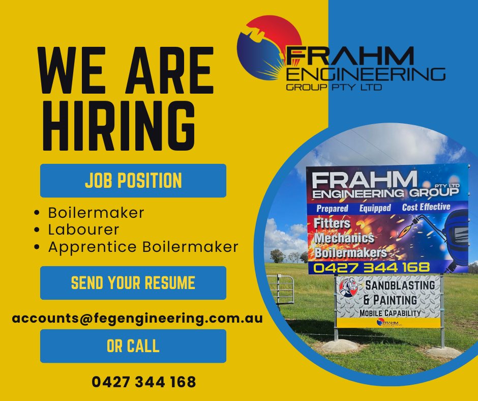 Frahm Engineering Group Pty Ltd | Wyalla QLD