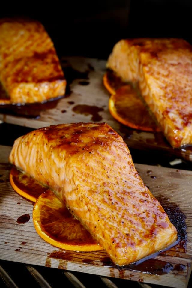 Nikalene Riddle - The Orange Maple Glazed Salmon from... | Facebook
