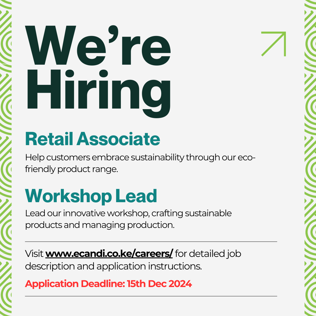 🌟 We're Hiring! Join the ECANDI... - Eco Create & Innovate | Facebook