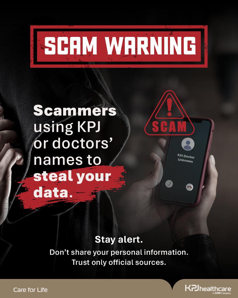 KPJ - ⚠️ SCAM WARNING: Fake Calls About Insurance Claims We have ...