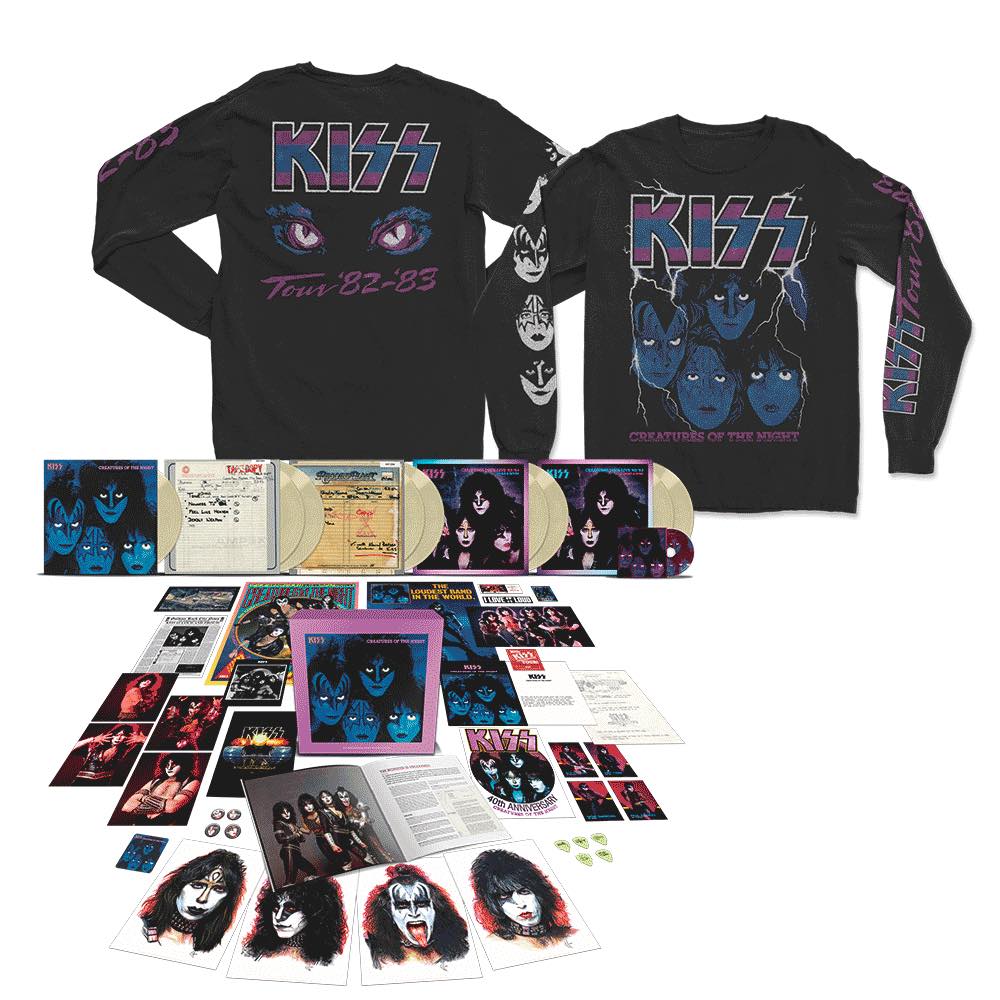 KISS Creatures of the Night 40th anniversary super deluxe edition