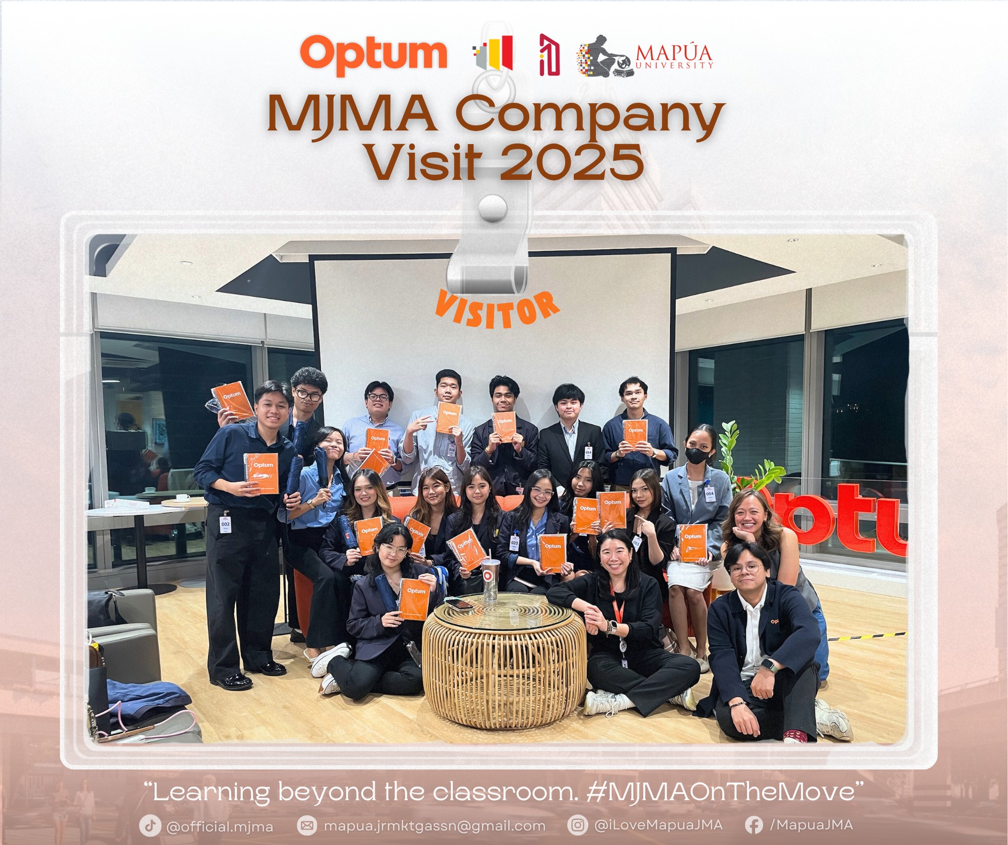 𝐀 𝐠𝐥𝐢𝐦𝐩𝐬𝐞 𝐢𝐧𝐬𝐢𝐝𝐞... - Mapúa Junior Marketing Association | Facebook