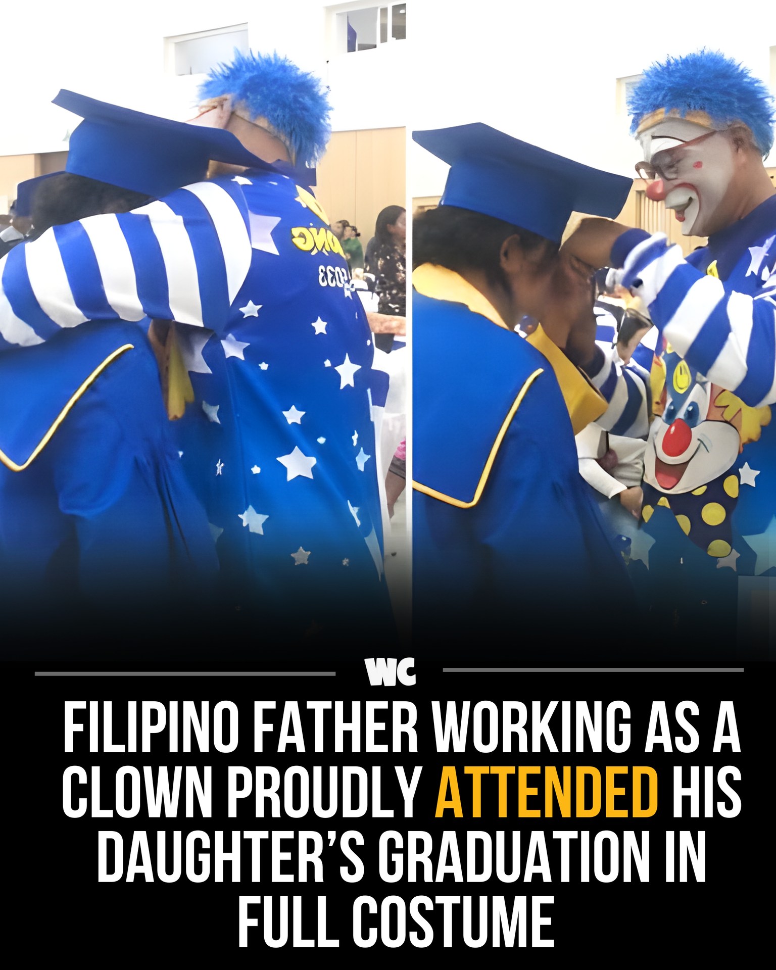 Watercooler - At his daughter Rose May’s graduation in the Philippines ...