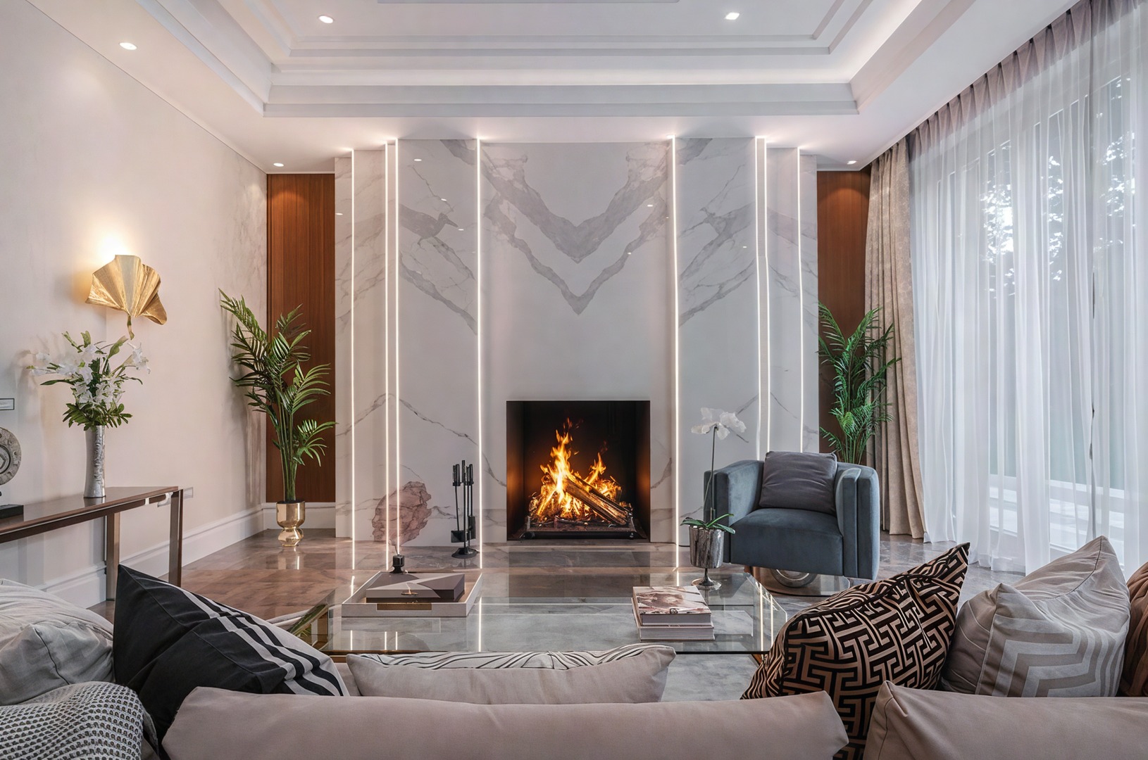 Curated visual reference: Visual Reference: Enviro Flame Luxury Fireplace Installation St George S Hill We
