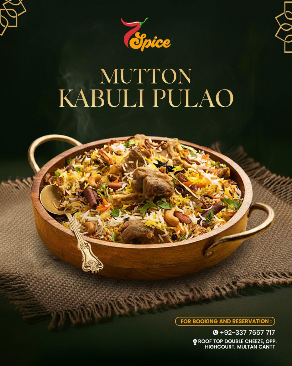 7 Spice - Soft mutton, long-grain rice, and the irresistible aroma of ...